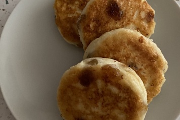 Сырники с изюмом
