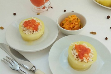Фаршированные кабачки